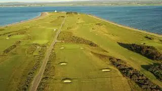 Fortrose and Rosemarkie Golf Course Blackisle 2020 Flyover with drone