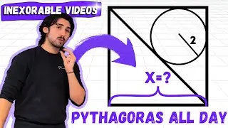 Can You Find the Value of X? | Pythagoras + Circle Problem