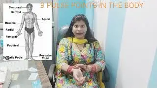 Nine pulse points in the body ...👍🙏💯