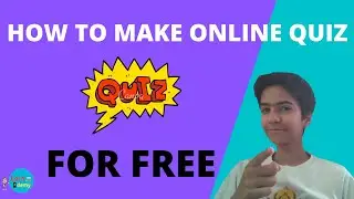 How to make online quiz for free - Make quiz exam online free easy 100% | Google Forms