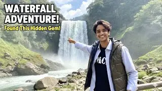 8,000 Deep waterfall in Mukteshvar 😳#trending #vlog #trip #nanital #manali #pahadilifestyle #pahadi 