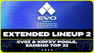 Evo 2025 Day 1: Extended Lineup 2