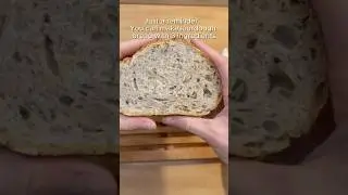 No Store-Bought Bread Ever Again! 🤌🏻🥯 #sourdough