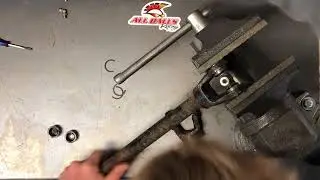 HOW TO - Insalling Front U-Joint Polaris ATV UTV Ranger Sportsman Ujoint Prop Shaft ALL BALLS
