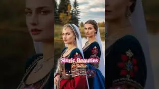 [4k] AI ART Countries Midjourney Model Slavic Beauties | East Europe And Balkan