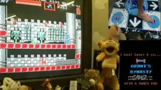 I beat Level 8 on Castlevania III... WITH A DANCE PAD