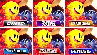 Pac-Attack (1993) GB vs GBA vs Game Gear vs PS1 vs SNES vs Sega Genesis (Which One is Better?)