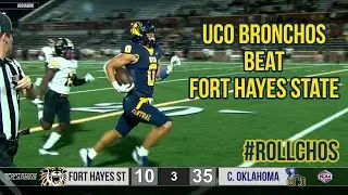 UCO Cruises Past Fort Hayes State 49-24