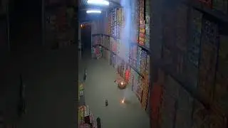 Diwali Chaos! Cat Accidentally Sparks Massive Firecracker Warehouse  😱💥