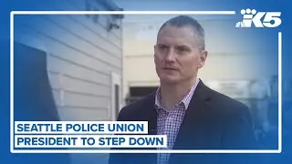 Seattle police union president to step down