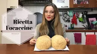 RICETTA FOCACCINE INTEGRALI MORBIDE