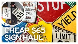 8 NEW Street Signs of 2025! Vintage Finds & Unique Stories