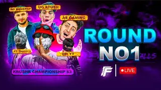 KRUSHR CHAMPIONSHIP S3 ( DAY 1 )  | NG, CSW, AS, XT, DW YT, AIM FFX  | LIVE &bull; Krushr Playz