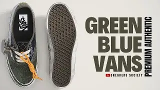 GREEN BLUE 2026 Vans Premium Authentic | DETAILED LOOK + PRICE