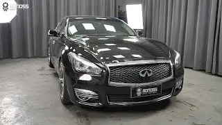 Flush Fitment for 2017 Infiniti QX70 BONOSS Wheel Spacers Front 25mm Rear 25mm Before and After