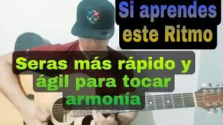 Si aprendes este ritmo serás más rápido y ágil para tocar armonía | En Guitarra Estilo Campirano