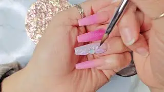 Como Hacer U&ntilde;as Para Navidad Con Flores🎅