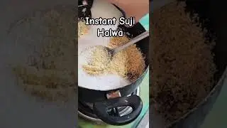 Instant Suji Halwa Recipe | Beginners friendly Recipe | Quick & Tasty Halwa in 2 minutes #halwa