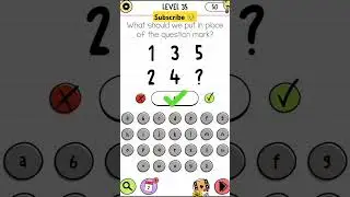 What should we put in place of the question mark? | Brain Test All Star Level 35 #games #gameplay