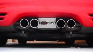 2004 Corvette Z06 Titanium Exhaust (Stock)