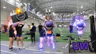 UW Track & Field Media Day BTS | BodiLigons | TrevontaySmith | Crazy Athletes:0