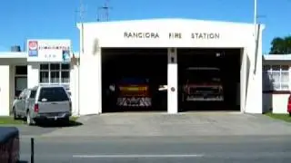 NZFS Rangiora 761 and 767 turning out to G&S Fire