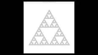 Sierpinski Triangle - Python Turtle Project