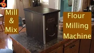 Mill and Mix (Mill & Mix) Flour Milling Machine Demo