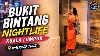 Bukit Bintang Kuala Lumpur 2026 🇲🇾 Nightlife Tour | 4K Walk | Kuala Lumpur Nightlife | DJI Pocket 3