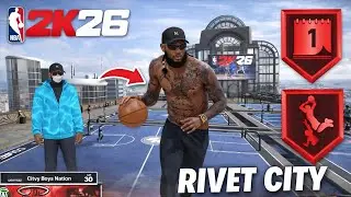MY FIRST GAME IN RIVET CITY NBA2K26 AND IT WENT LIKE THIS....