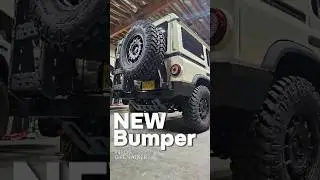 INEOS Grenadier Rear Bumper - Offroad tire carrier and swingarm accessories. #ineosgrenadier
