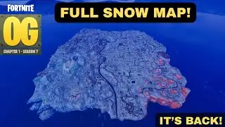The FULL SNOW MAP is BACK! ❄️ Fortnite OG Season 7 Christmas Day 25th December 2025! 