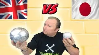 British Polished Aluminium Foil Ball Japan Versus UK  Who Wins