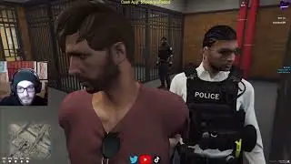 I WENT TO JAIL... | GTA RP Midnight Roleplay
