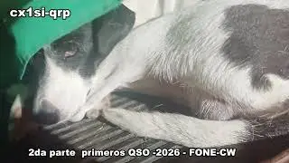 RADIOAFICION EN URUGUAY CX1SI GEO-2do video Comenzando 2026 a PURO  FONE y Morse .