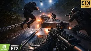 (RTX) Special Forces Highjack a Nazi Train | Ultra Realistic Graphics Gameplay[60FPSHDR]Call of Duty