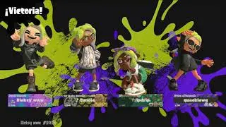 Splatoon 3 - Competitivo pez dorado 40 - 16 kills 0 deaths