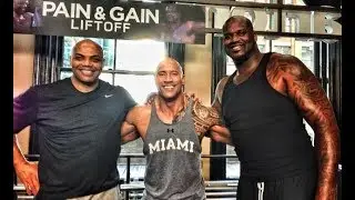 Shaquille O'Neal VS Charles Barkley - Pain and Gain Liftoff