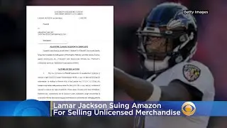 Lamar Jackson Suing Amazon For Allegedly Selling Unlicensed Merchandise
