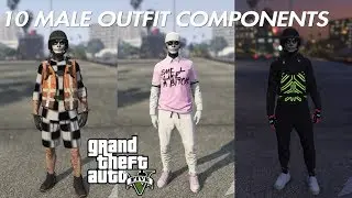 (PATCHED)GTA V ONLINE 10 MALE COMPONENTS + WRITTEN COMPONENTS