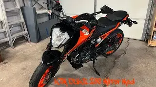 2020-2022 KTM Duke 200 Mirror Mod/Upgrade