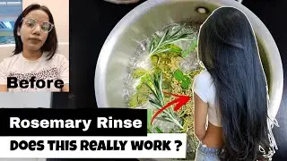 How Rosemary Water Changed My Hair Growth Forever ! (Easy DIY Recipe)