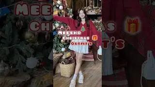 Christmas outfits from meesho 🎄🎁 #meesho #christmas