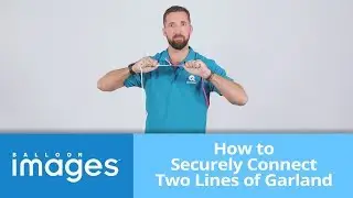 How To Securely Connect Two Lines of Garland