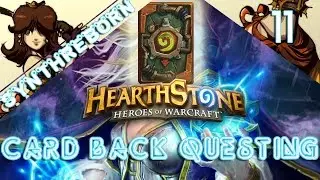 [ RANK 21 ] [ 1 STAR ] [ W ] // HEARTHSTONE: CARD BACK QUESTING // EP 11 // #SynthReBorn
