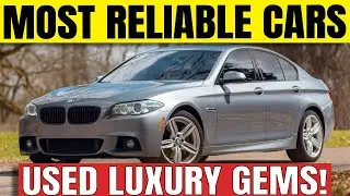 12 MOST Reliable LUXURY Cars to OWN After Warranty!