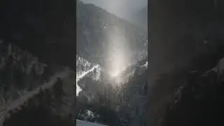 What is this shine? #mystery #shine #snow #forest #winter in #May #turkey