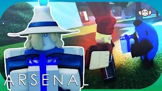 Roblox Arsenal... But I'm trying to give gifts