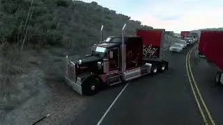 №6 American Truck Simulator│Sweet Valentine Event│Рок-Спрингс ► Монтроз│Нарушил всё что можно.