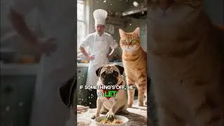 Chef Cat&rsquo;s Kitchen Chaos &mdash; Pug Is the Taste #rescue #pug #rescueefforts #story #cat #wildliferescue